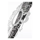 Železné nástěnné hodiny s vykřičníkem Made in Italy - Hand Viadurini