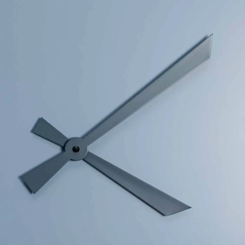 Průmyslové a moderní nástěnné hodiny italský čtvercový design - Titan Viadurini