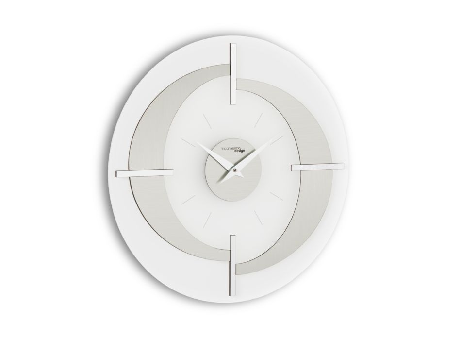 Moderní designové nástěnné hodiny v různých provedeních Giove, vyrobené v Itálii Viadurini
