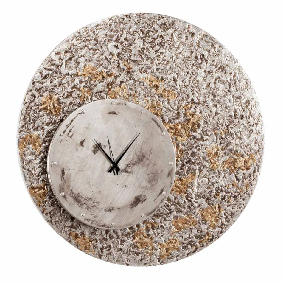 Nástěnné hodiny na dvou úrovních designu vyrobené v Itálii Eccli Viadurini