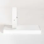 Otočné stolní hodiny s ocelovým zrcadlem vyrobené v Itálii - Meritorious Viadurini