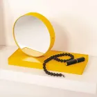 Otočné stolní hodiny s ocelovým zrcadlem vyrobené v Itálii - Meritorious Viadurini