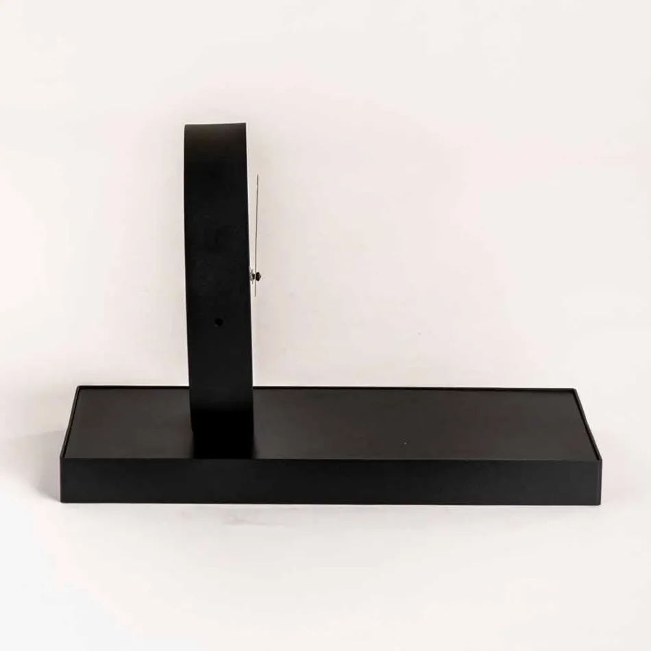 Otočné stolní hodiny s ocelovým zrcadlem vyrobené v Itálii - Meritorious Viadurini