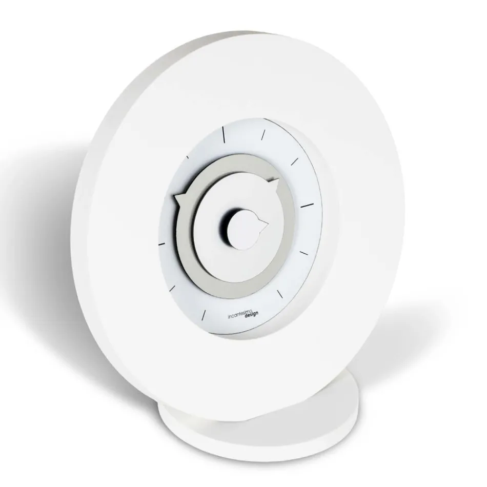 Stolní hodiny z poloexpandovaného PVC s vysokou hustotou Made in Italy - Pretty Viadurini