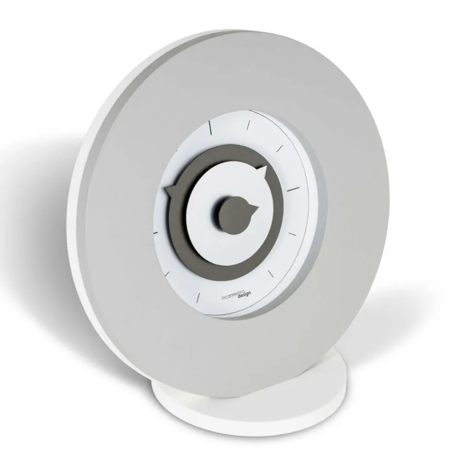 Stolní hodiny z poloexpandovaného PVC s vysokou hustotou Made in Italy - Pretty Viadurini