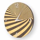 Dřevěné hodiny zdobené designem Azzio vyrobené v Itálii Viadurini