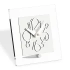 Hodiny v průhledném metakrylátu a chromatické detaily Made in Italy - Hilly Viadurini