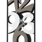 Hodiny vyrobené ze železa s velkými čísly Made in Italy - Aquarium Viadurini