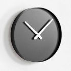 Kulaté designové nástěnné hodiny z matně lakovaného kovu - Orogio Viadurini