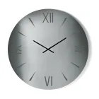 Kulaté zrcadlové skleněné hodiny s laserově gravírovanými číslicemi - Clelia Viadurini