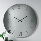 Kulaté zrcadlové skleněné hodiny s laserově gravírovanými číslicemi - Clelia Viadurini