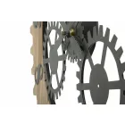 Moderní designové kulaté nástěnné hodiny ze železa a MDF - Gitta Viadurini