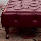 Klasická lavice s nohami z bukového dřeva Made in Italy - Spassoso Viadurini