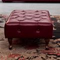 Klasická lavice s nohami z bukového dřeva Made in Italy - Spassoso