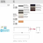 Varaschin Systémová venkovní lavička v designu lakovaného hliníku Viadurini