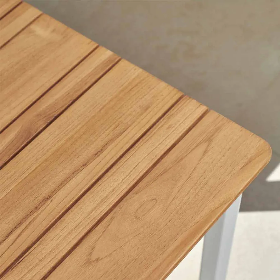 Varaschin Systémová venkovní lavička v designu lakovaného hliníku Viadurini