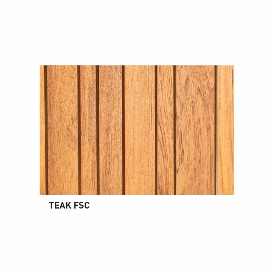 Varaschin Systémová venkovní lavička v designu lakovaného hliníku Viadurini