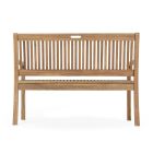 Designová zahradní lavice z akáciového dřeva pro venkovní 2 nebo 3 místa - Roxen Viadurini