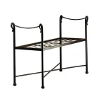 Trubková železná lavice v různých povrchových úpravách Made in Italy - Praha Viadurini