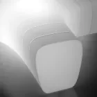 Světelná zahradní lavice z polyetylenu s LED Made in Italy - Galatea Viadurini