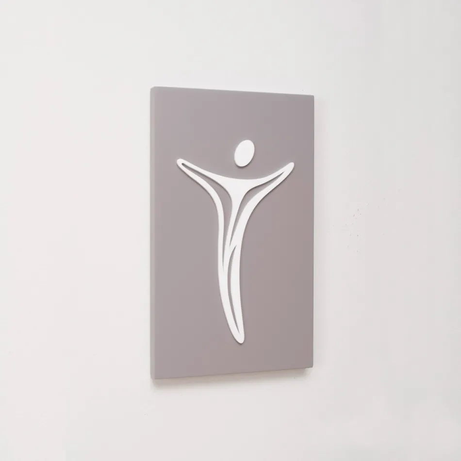 Panel zobrazující Ježíše laserem vyrytého Made in Italy - Bice Viadurini