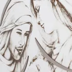 Panel s laserově vyrytou rodinou Made in Italy - Micky Viadurini