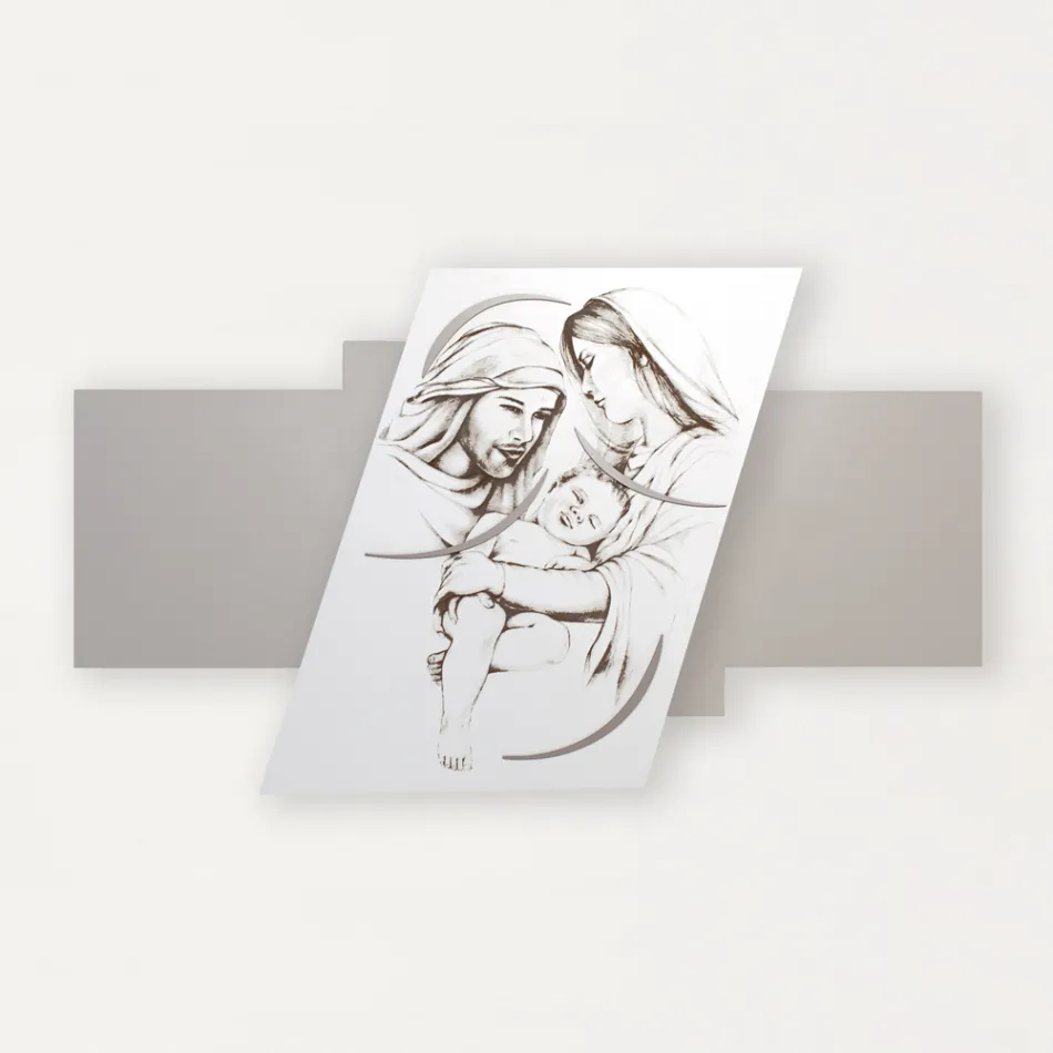 Panel s laserově vyrytou rodinou Made in Italy - Micky Viadurini