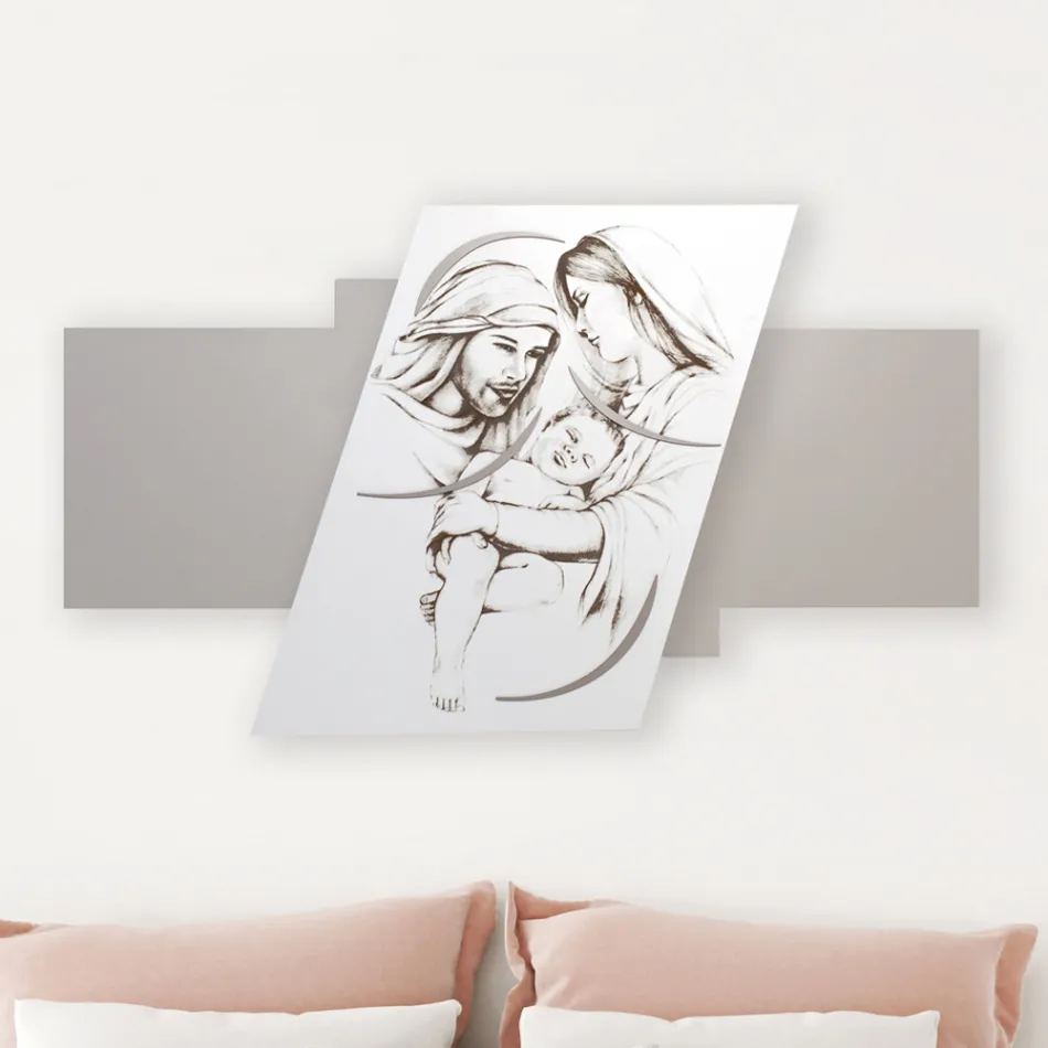 Panel s laserově vyrytou rodinou Made in Italy - Micky Viadurini