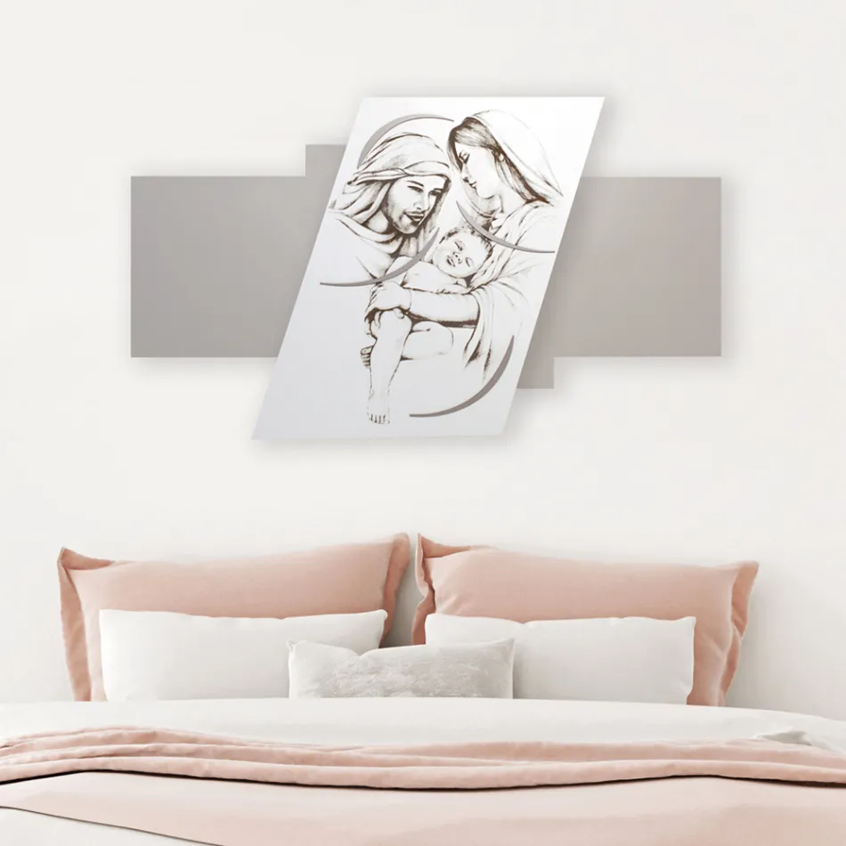 Panel s laserově vyrytou rodinou Made in Italy - Micky Viadurini