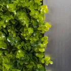 Dekorativní kovový panel s umělými květinami vyrobené v Itálii - Fiorellino Viadurini