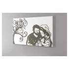 Laserem vyrytý panel představující život Made in Italy - Aika Viadurini