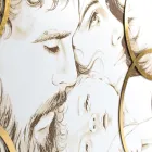 Panel vyrobený laserem Sagrada Familia Made in Italy - Elisa Viadurini