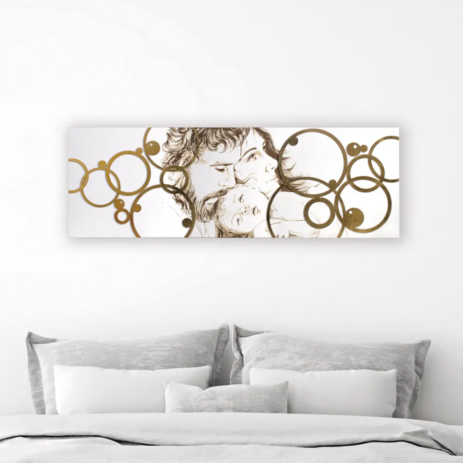 Panel vyrobený laserem Sagrada Familia Made in Italy - Elisa Viadurini