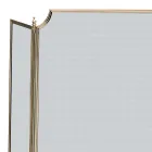 Lapač jisker s jemnou černou síťovinou a mosazí Made in Italy - Velryba Viadurini