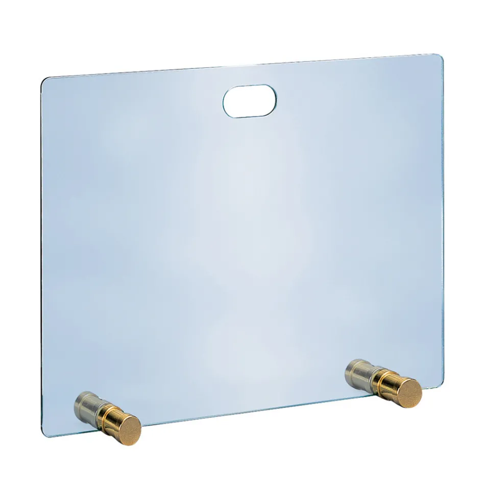 Tempered Crystal Spark Arrester a 4 Feet Made in Italy - Delfino Viadurini