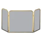 Mosazný lapač jisker s kouřovým tvrzeným krystalem Made in Italy - Orango Viadurini