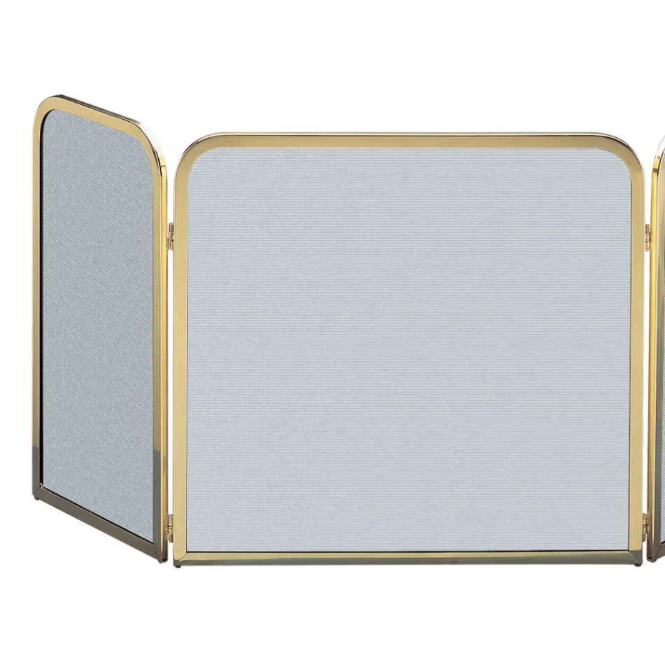 Lapač jisker z mosazi a černé síťoviny v různých velikostech Made in Italy - Iguana Viadurini