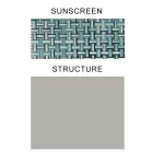 Látkový slunečník s hliníkovou strukturou - opalovací krém Emma od společnosti Varaschin Viadurini