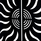 Zakřivený kryt sporáku se 2 kovovými dvířky Made in Italy - Kachna Viadurini