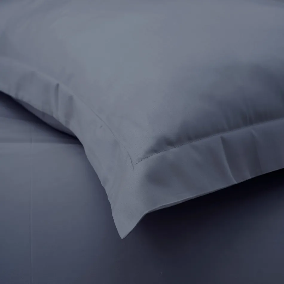 Sada 100% bavlněných saténových povlaků na přikrývku s 1 povlakem na polštář vyrobený v Itálii – nadýchaný Viadurini