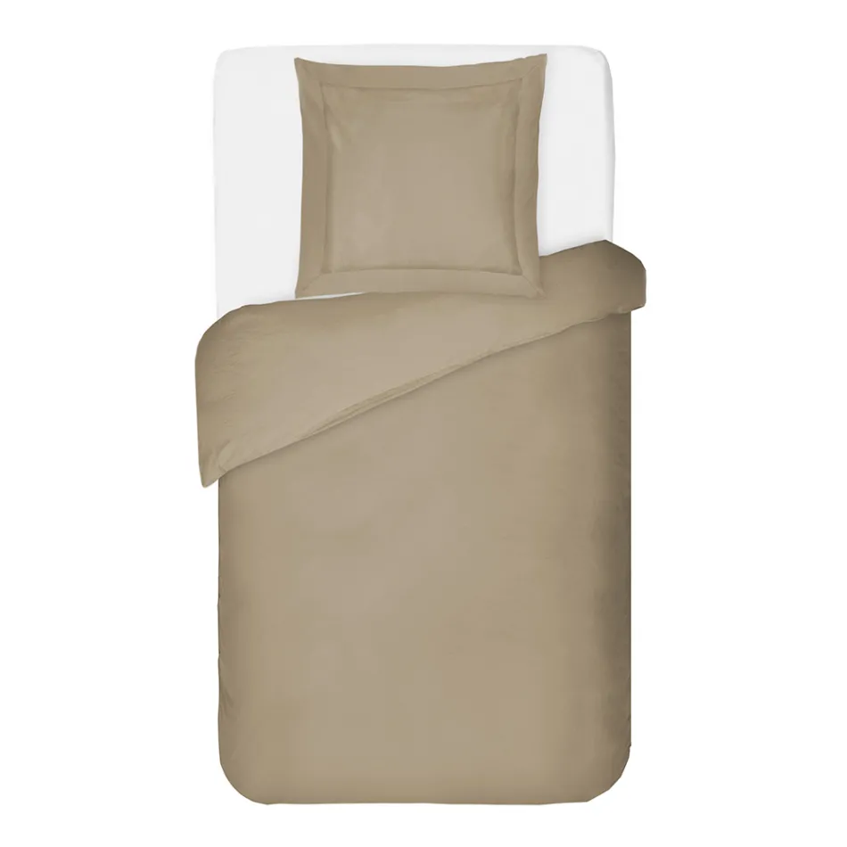 Sada 100% bavlněných saténových povlaků na přikrývku s 1 povlakem na polštář vyrobený v Itálii – nadýchaný Viadurini