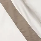 Sada povlaků na přikrývku King Size ze 100% bavlny a 10% bavlněného saténu - Detail Viadurini