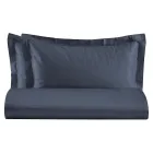 Dvojitá sada povlaků na přikrývku ze 100% bavlněného saténu Made in Italy - nadýchaná Viadurini