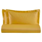 Sada dvojitých povlaků na přikrývku ze 100% bavlněného saténu Made in Italy - Nadýchané Viadurini