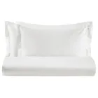 Sada dvojitých povlaků na přikrývku ze 100% bavlněného saténu Made in Italy - Nadýchané Viadurini