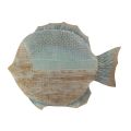Keramický volně stojící dekor rybí design se starožitným efektem - Neomo