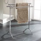 Vintage mosazný věšák na ručníky do koupelny Made in Italy – Aristide Viadurini