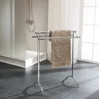 Vintage mosazný věšák na ručníky do koupelny Made in Italy – Aristide Viadurini