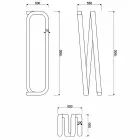 Stropní svítidlo moderního designu vyrobené v Itálii, Sirolo Viadurini