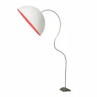 Moderní H210cm stojací lampa In-es.artdesign Half Moon barevný nebulit Viadurini